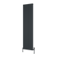 Albano Vertical Aluminium Radiator - Anthracite - Various Sizes