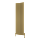 Albano Vertical Aluminium Radiator - Brass - Various Sizes