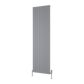 Albano Vertical Aluminium Radiator - Silver- Various Sizes