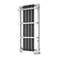 Ashen Mild Steel Towel Rail - Black - Various Sizes