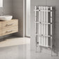 Ashen Mild Steel Towel Rail - White - Various Sizes