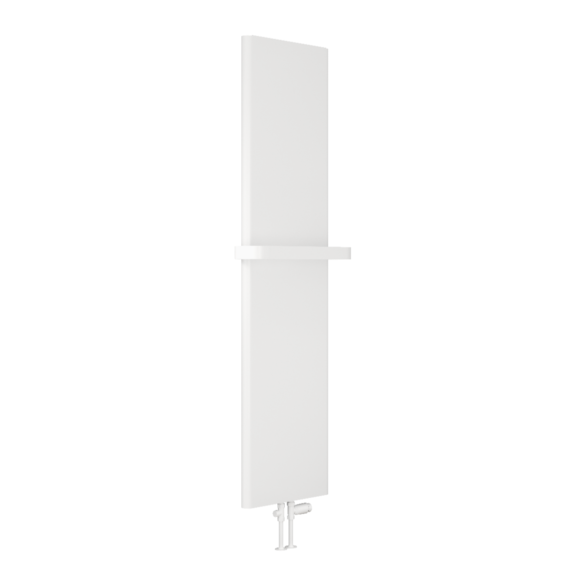 Borda Vertical Flat Panel Radiator - White- Various Sizes