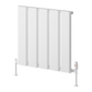 Caldaro Horizontal Aluminium Radiator - White - Various Sizes