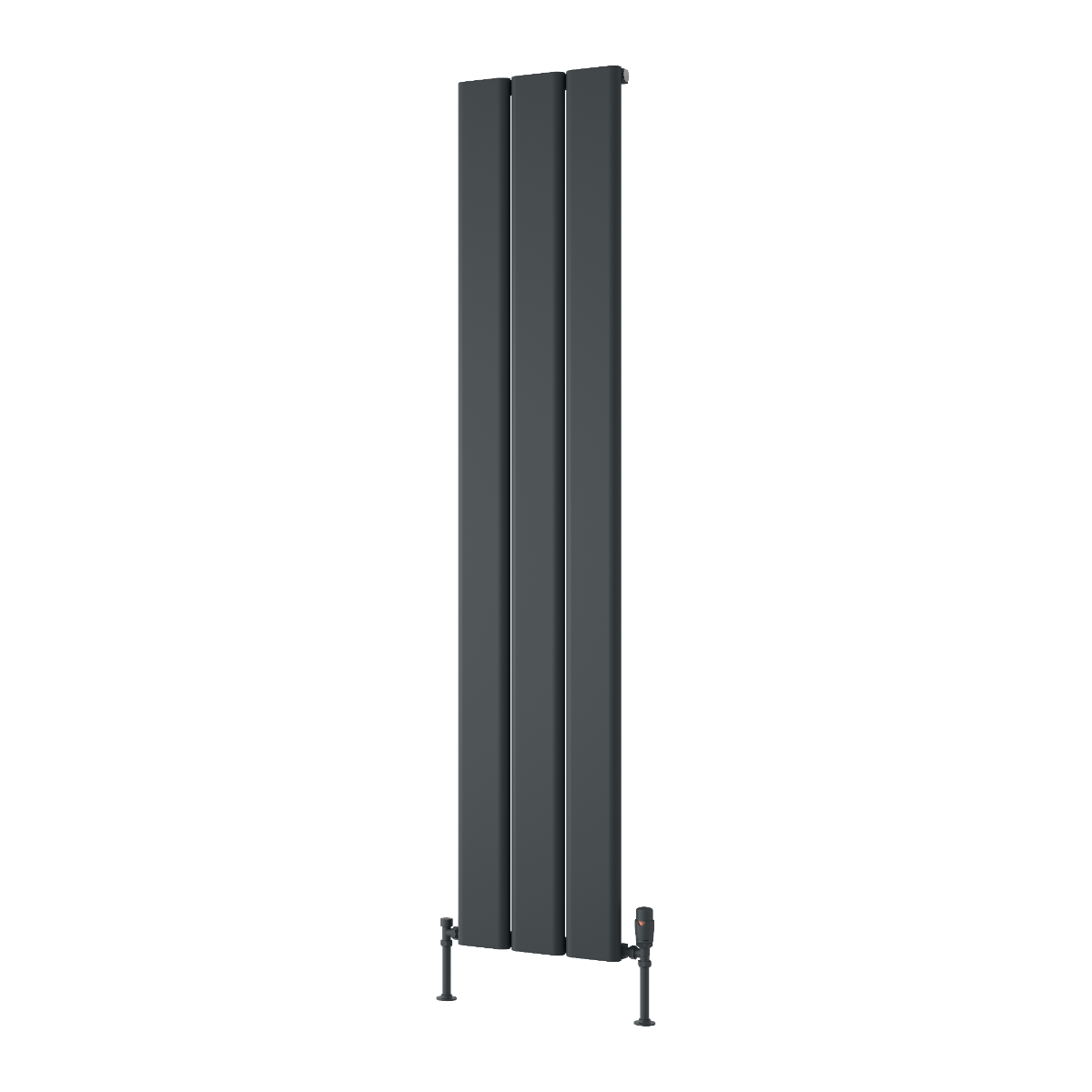 Caldaro Vertical Aluminium Radiator - Anthracite - Various Sizes
