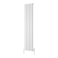 Caldaro Vertical Aluminium Radiator - White - Various Sizes