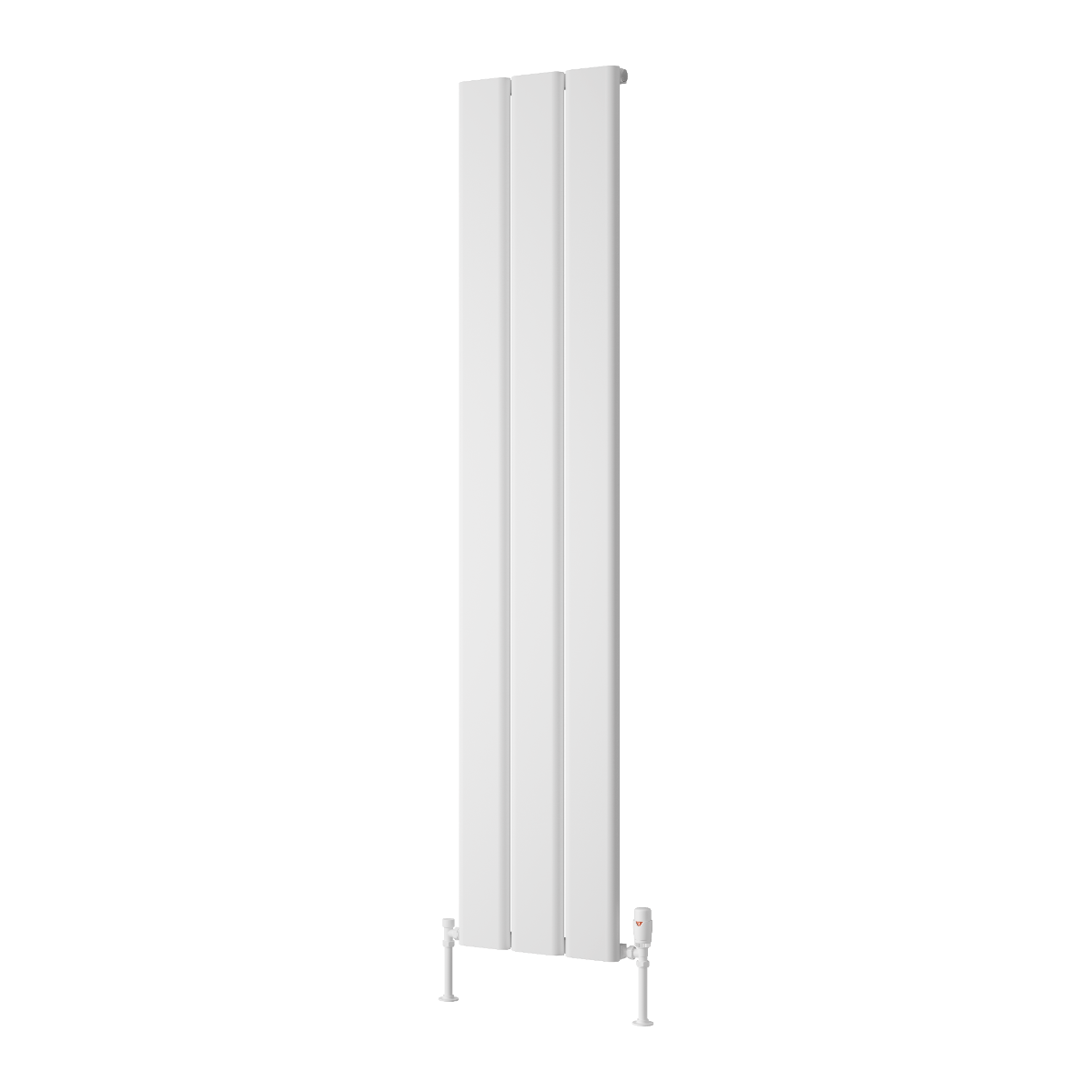 Caldaro Vertical Aluminium Radiator - White - Various Sizes