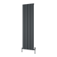 Caldaro Vertical Aluminium Radiator - Anthracite - Various Sizes