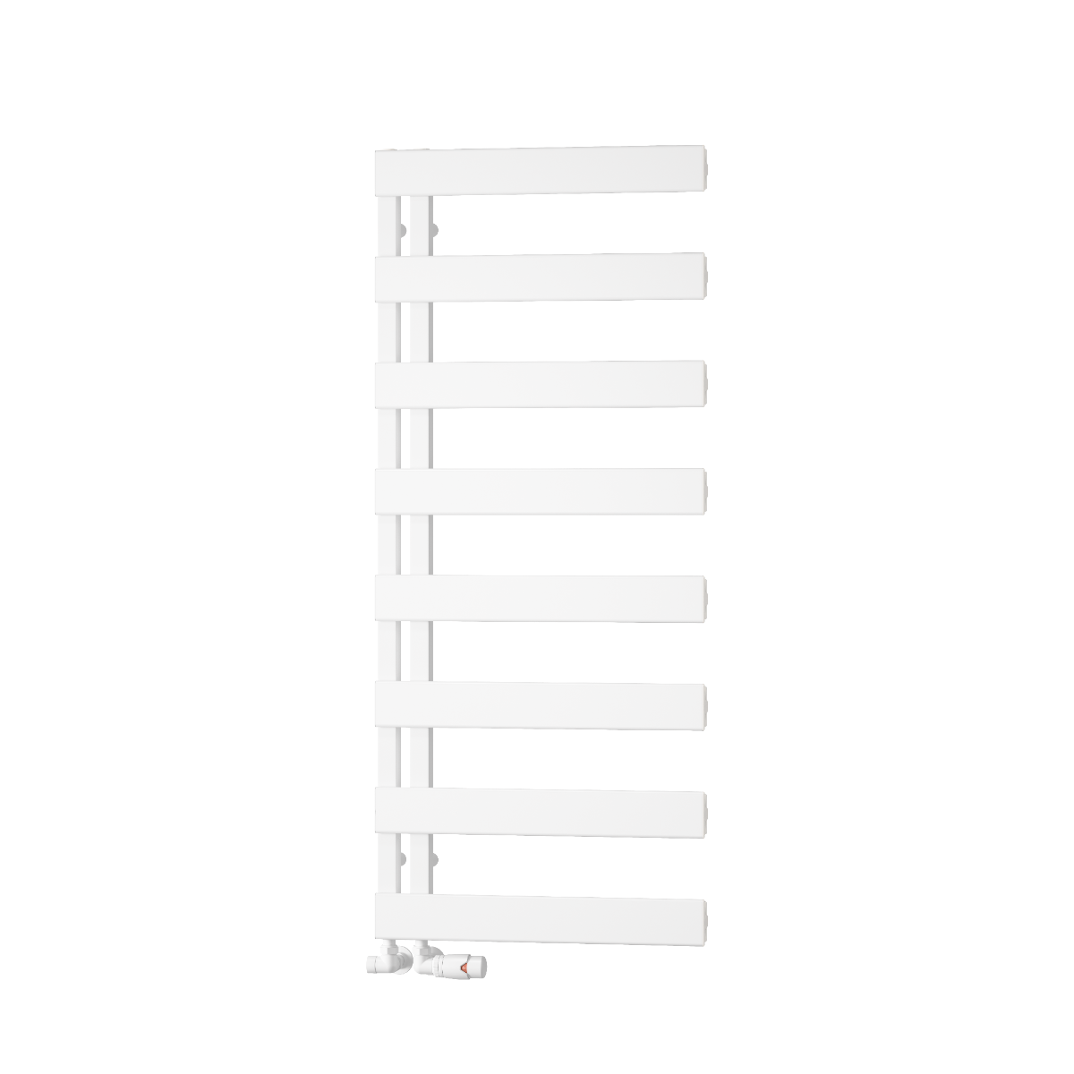 Carpena Aluminium Towel Rail - White - Various Sizes