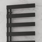 Carpena Aluminium Towel Rail - Black- Various Sizes