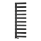 Carpena Aluminium Towel Rail - Black- Various Sizes