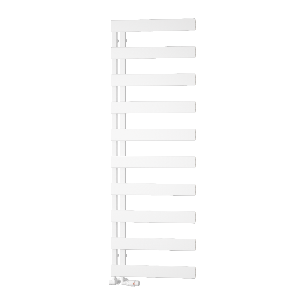 Carpena Aluminium Towel Rail - White - Various Sizes