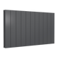 Casina Horizontal Double Aluminium Radiator - Anthracite - Various Sizes