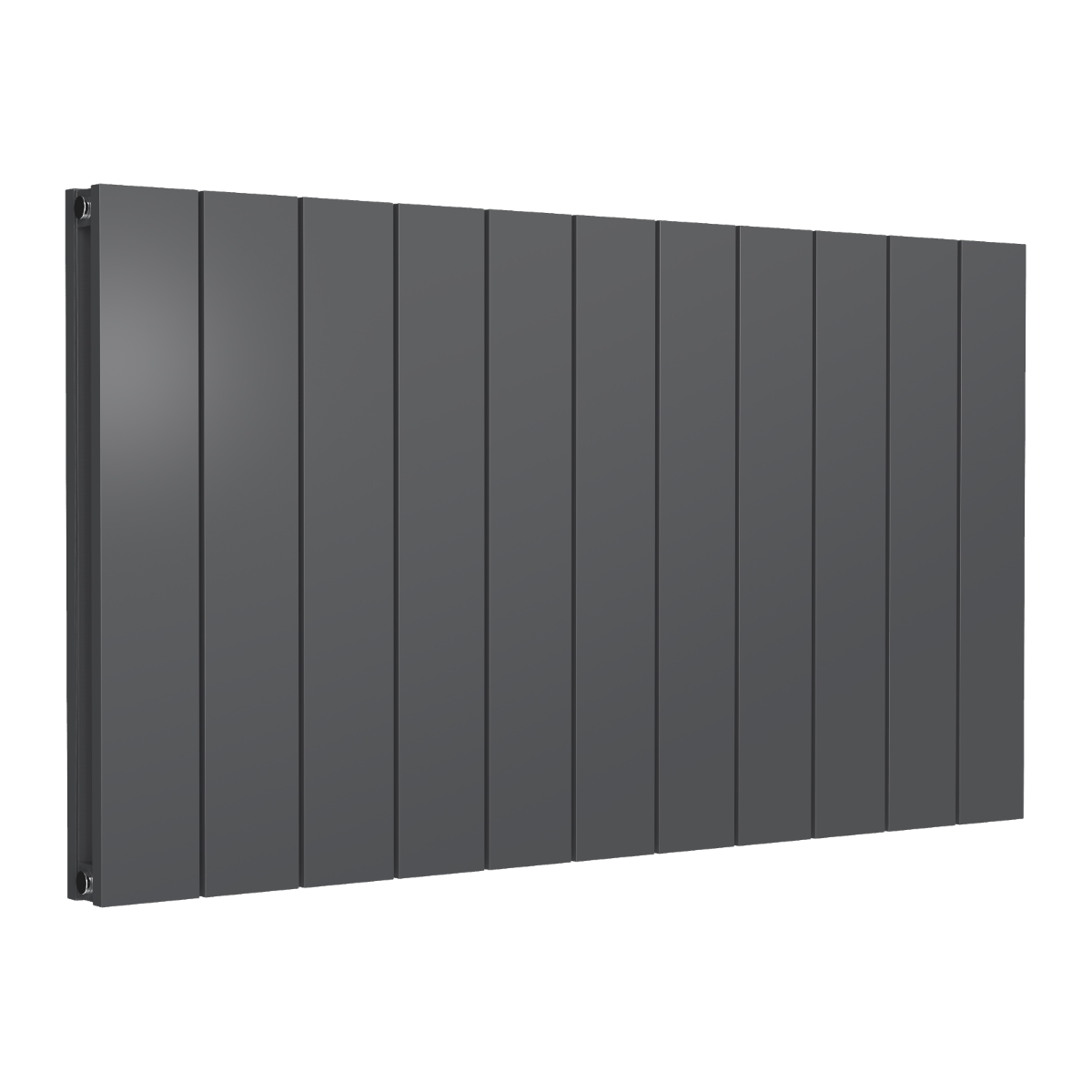 Casina Horizontal Double Aluminium Radiator - Anthracite - Various Sizes