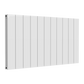 Casina Horizontal Double Aluminium Radiator - White - Various Sizes