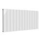 Casina Horizontal Double Aluminium Radiator - White - Various Sizes