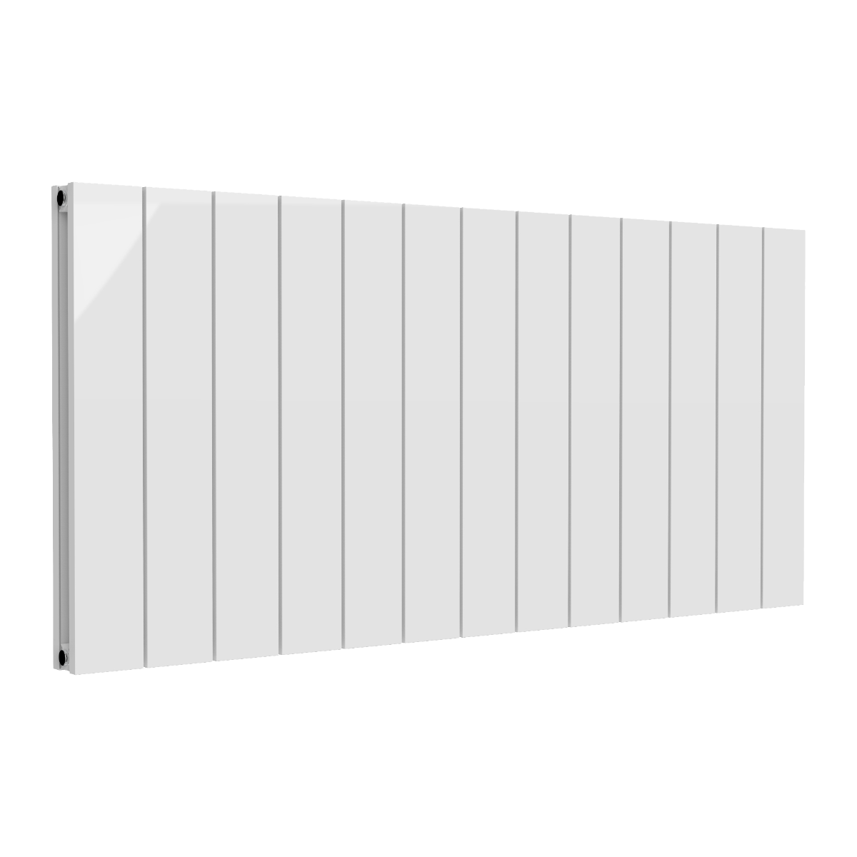 Casina Horizontal Double Aluminium Radiator - White - Various Sizes