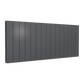 Casina Horizontal Double Aluminium Radiator - Anthracite - Various Sizes