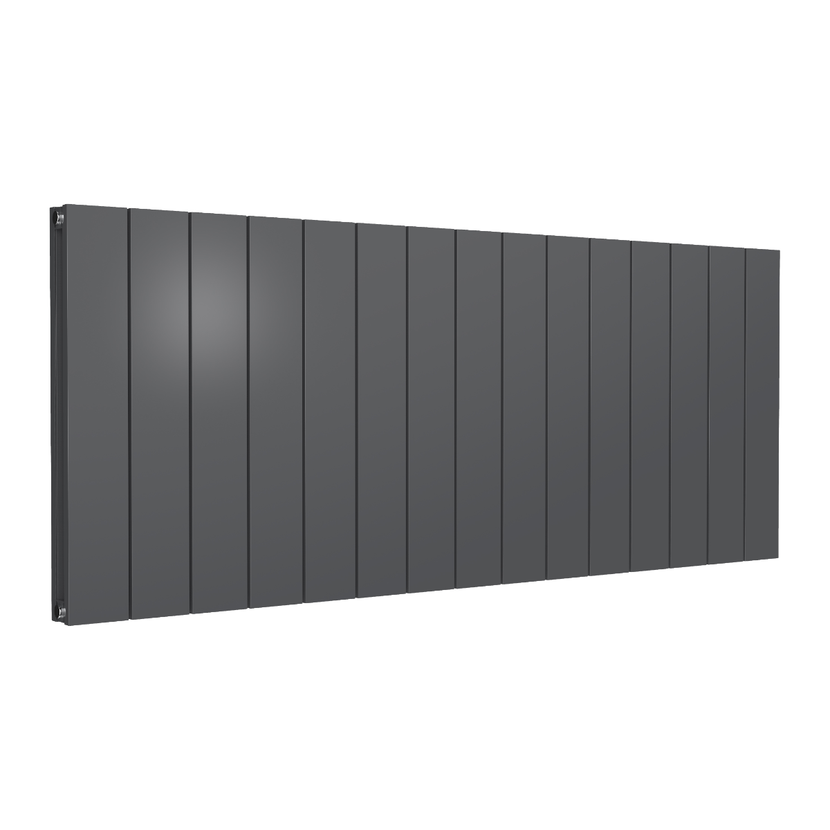 Casina Horizontal Double Aluminium Radiator - Anthracite - Various Sizes