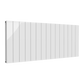 Casina Horizontal Double Aluminium Radiator - White - Various Sizes