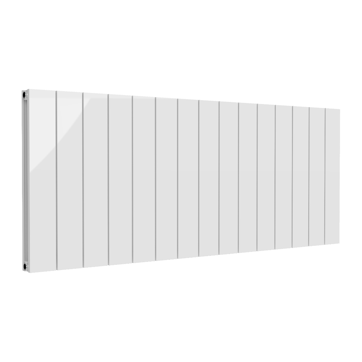 Casina Horizontal Double Aluminium Radiator - White - Various Sizes