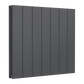 Casina Horizontal Double Aluminium Radiator - Anthracite - Various Sizes