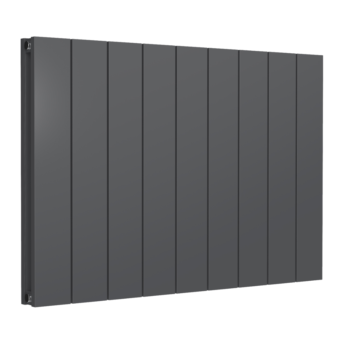 Casina Horizontal Double Aluminium Radiator - Anthracite - Various Sizes