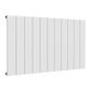 Casina Horizontal Single Aluminium Radiator - White - Various Sizes