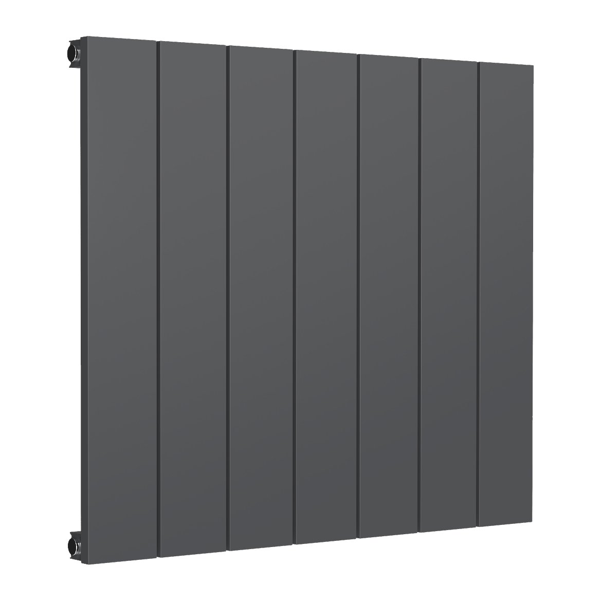 Casina Horizontal Single Aluminium Radiator - Anthracite - Various Sizes