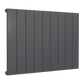 Casina Horizontal Single Aluminium Radiator - Anthracite - Various Sizes