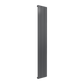 Casina Vertical Single Aluminium Radiator - Anthracite - Various Sizes