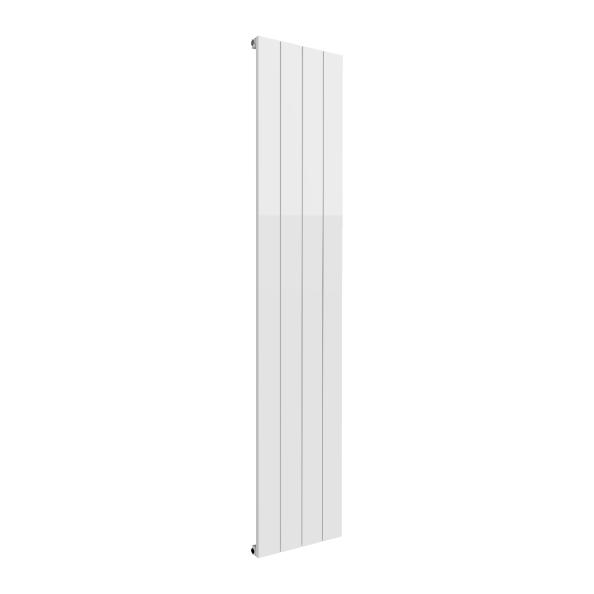Casina Vertical Single Aluminium Radiator - White - Various Sizes