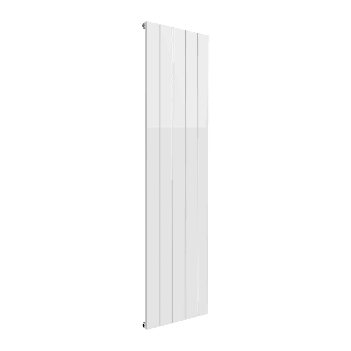Casina Vertical Single Aluminium Radiator - White - Various Sizes