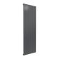 Casina Vertical Single Aluminium Radiator - Anthracite - Various Sizes