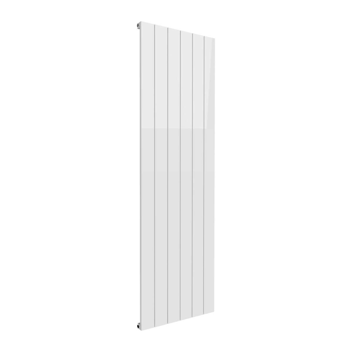 Casina Vertical Single Aluminium Radiator - White - Various Sizes