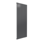 Casina Vertical Single Aluminium Radiator - Anthracite - Various Sizes