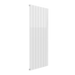 Casina Vertical Single Aluminium Radiator - White - Various Sizes