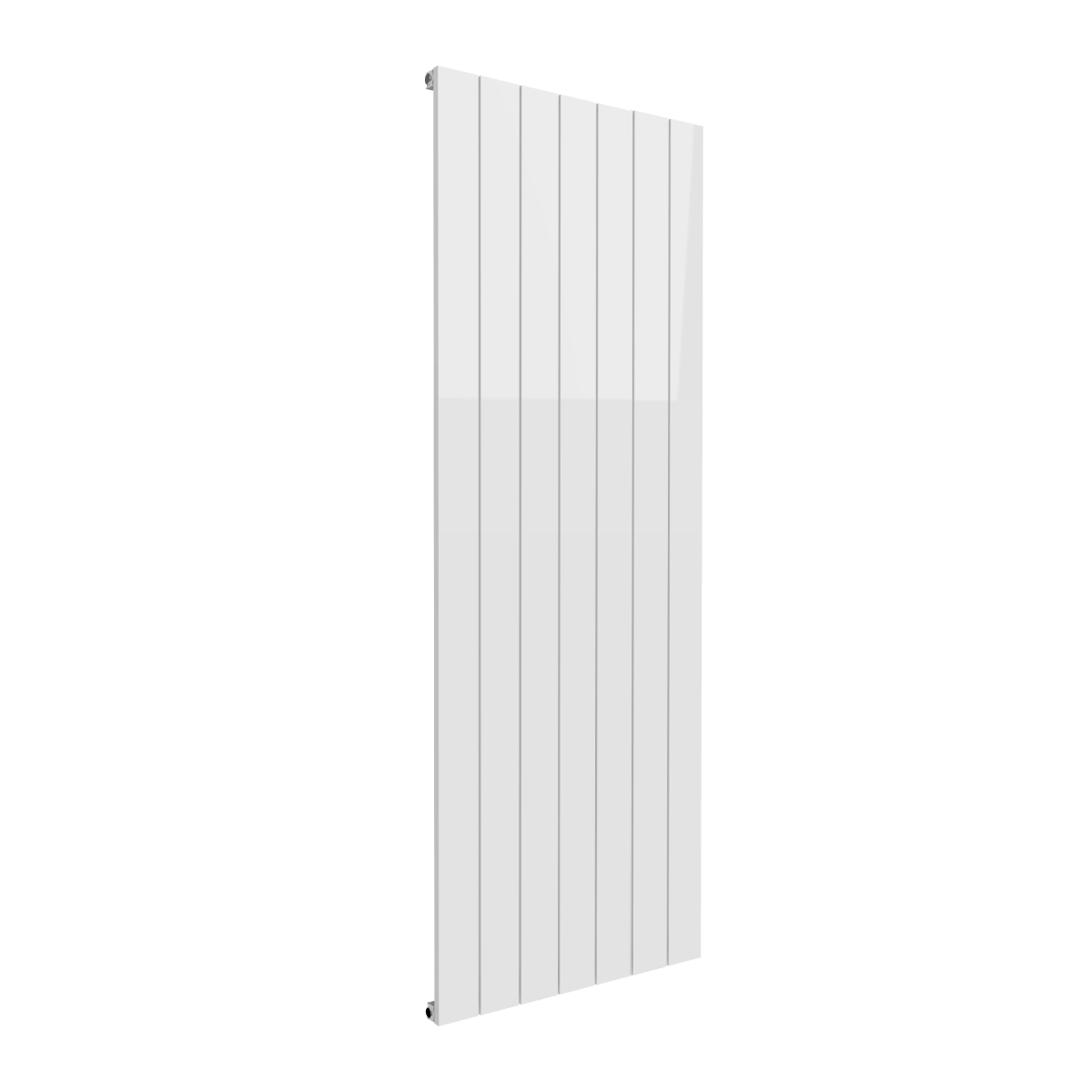 Casina Vertical Single Aluminium Radiator - White - Various Sizes
