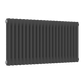Colona Horizontal Two Column Radiator- Anthracite - Various Sizes