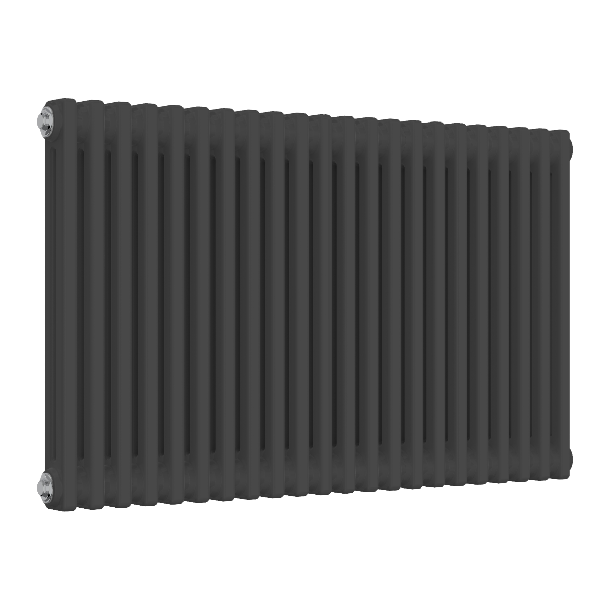 Colona Horizontal Two Column Radiator- Anthracite - Various Sizes