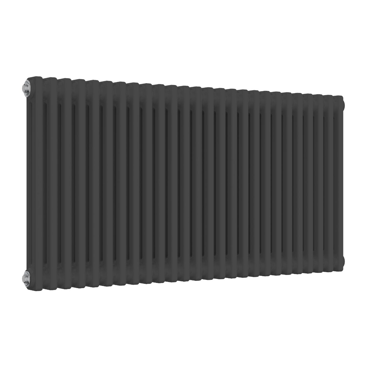 Colona Horizontal Two Column Radiator- Anthracite - Various Sizes