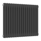 Colona Horizontal Two Column Radiator- Anthracite - Various Sizes