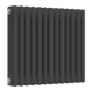Colona Horizontal Three Column Radiator - Anthracite - Various Sizes
