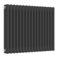 Colona Horizontal Three Column Radiator - Anthracite - Various Sizes