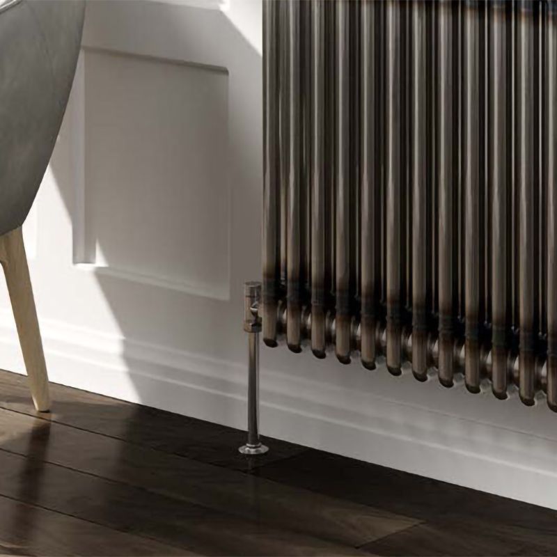 Colona Horizontal Two Column Radiator- Anthracite - Various Sizes