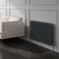 Colona Horizontal Two Column Radiator- Anthracite - Various Sizes