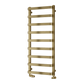 Flora Mild Steel Towel Rail - Brushed Brass - Various Sizes