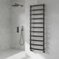 Flora Mild Steel Towel Rail - Brushed Gun Metal - Various Sizes