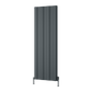 Gio Vertical Double Aluminium Radiator - Anthracite - Various Sizes