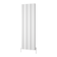 Gio Vertical Double Aluminium Radiator - White - Various Sizes