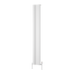 Gio Vertical Single Aluminium Radiator - White - Various Sizes